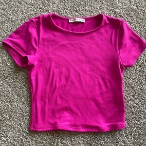 Sincerely Jules Butter Soft Pink Crop Top